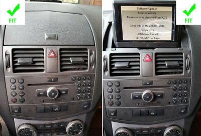MERCEDES-BENZ C CLASS W204 2007-2011 НАВИГАЦИЯ