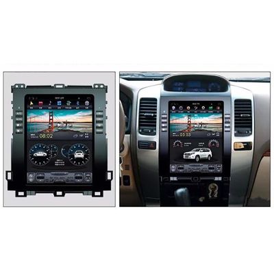 TOYOTA LAND CRUISER J120 PRADO 2002-2009 High Level TESLA НАВИГАЦИЯ