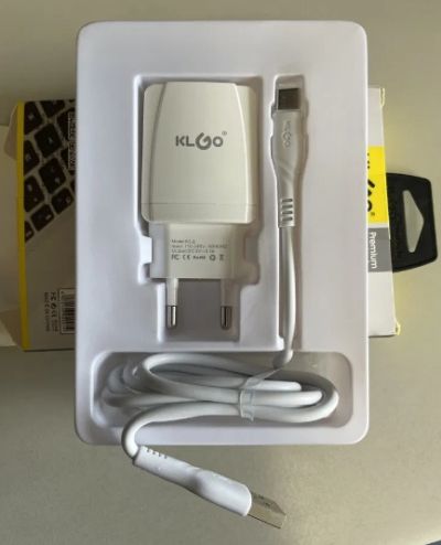 Зарядно за телефон / таблет - KLGO KC-2T + кабел Type-C