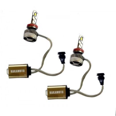 H8/H9/H11 Диоден комплект X6 - NAKAMOTO 12V &amp; 24V - 60W / 6800 LM
