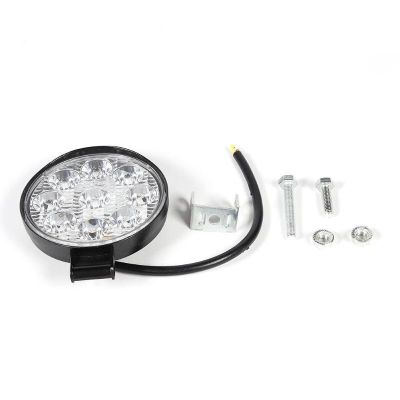27W Кръгъл Led Диоден Фар Прожектор Дневни Светлини 12V 24V Слим Slim