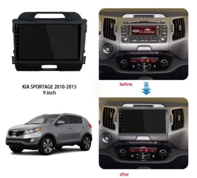 KIA SPORTAGE 2010-2015 - 9´´ НАВИГАЦИЯ