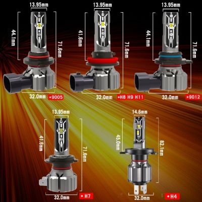 Диодни крушки Е2 H11 35W 12V