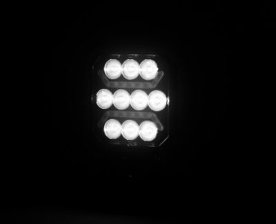 LED лампа халоген бяла светлина + оранжев габарит 12V /24V