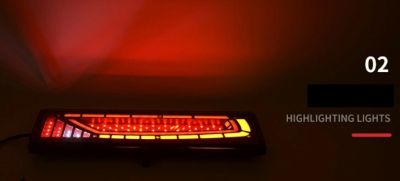 Стопове LED с бягащ мигач 24V к-т -46см