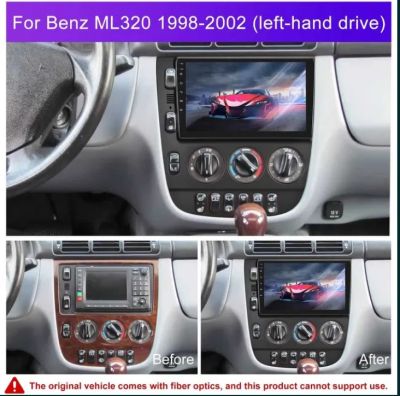 MERCEDES ML W163 2001-2005 НАВИГАЦИЯ 9´´